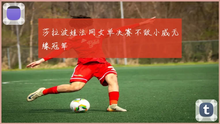 莎拉波娃法网女单决赛不敌小威无缘冠军